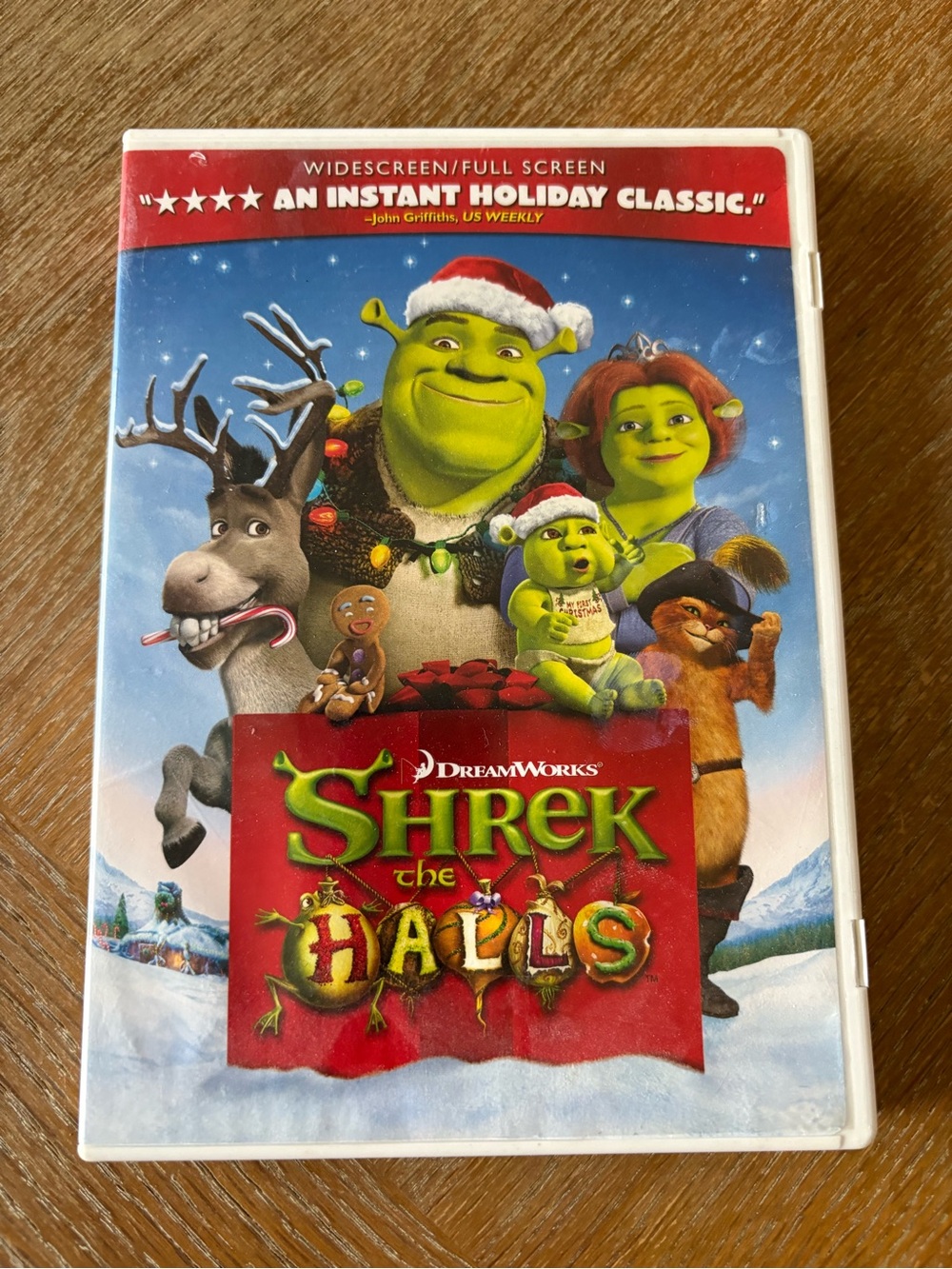 Shrek The Halls (DVD, 2008) Shrek Christmas Movie